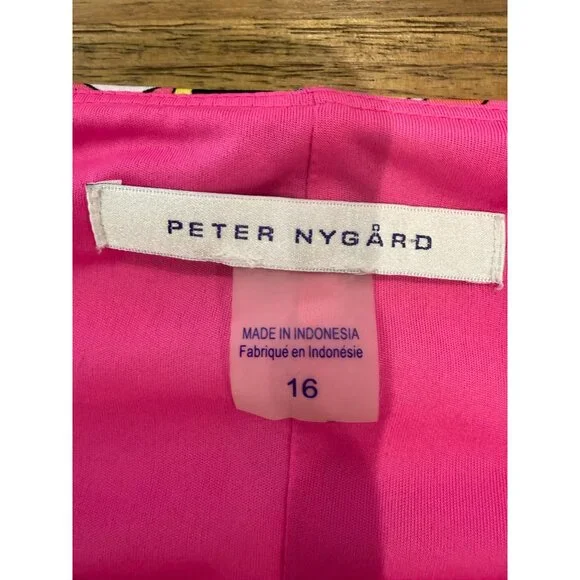 Peter Nygard Side Ruched Dress, size 16 - Picture 3 of 11